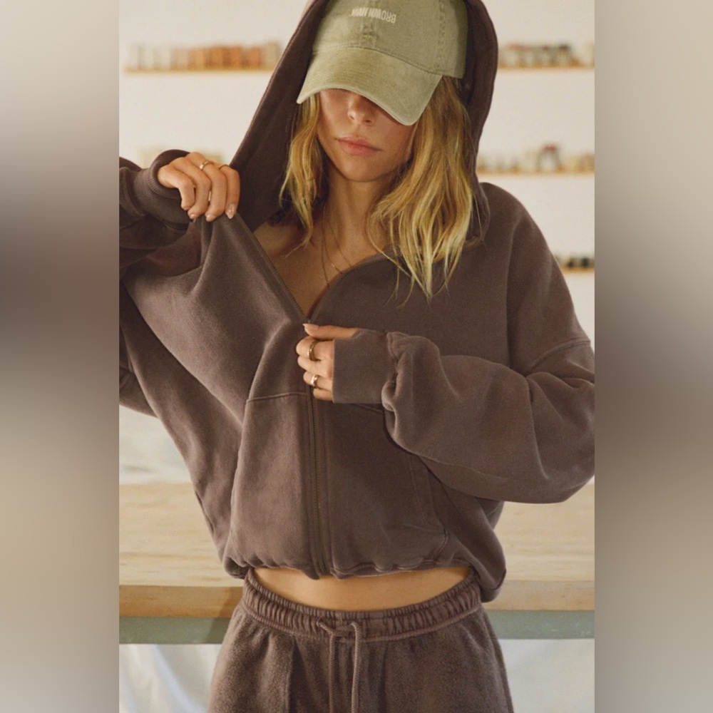 Joah Brown Hoodie size SM/MED - Picture 3 of 7